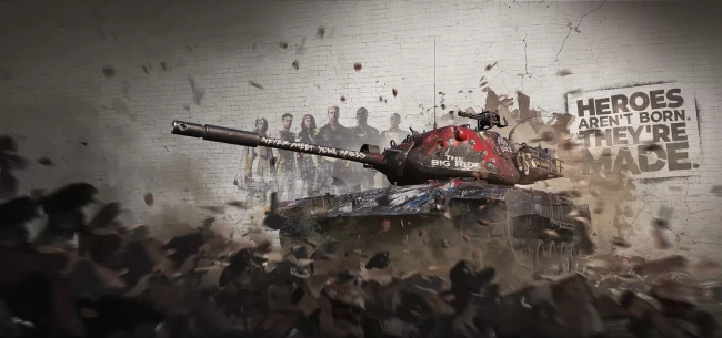 T42 по мотивам сериала «Пацаны» и стиль «Большой улов» для него в World of Tanks EU