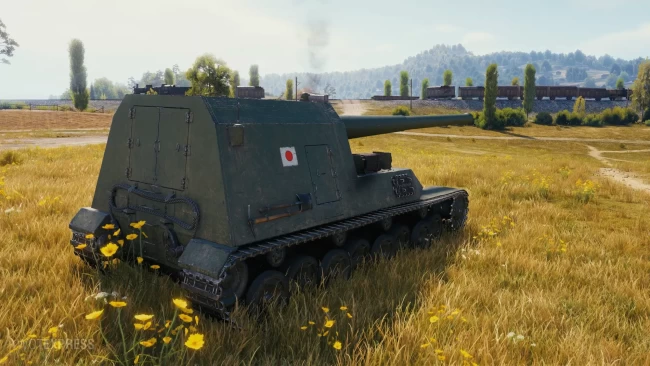 Скриншоты ПТ Ho-Ri 3 из обновления 1.20.1 в World of Tanks