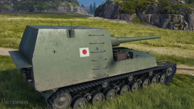 Скриншоты ПТ Ho-Ri 1 из обновления 1.20.1 в World of Tanks