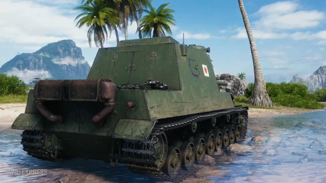 Скриншоты ПТ Ho-Ri 2 из обновления 1.20.1 в World of Tanks