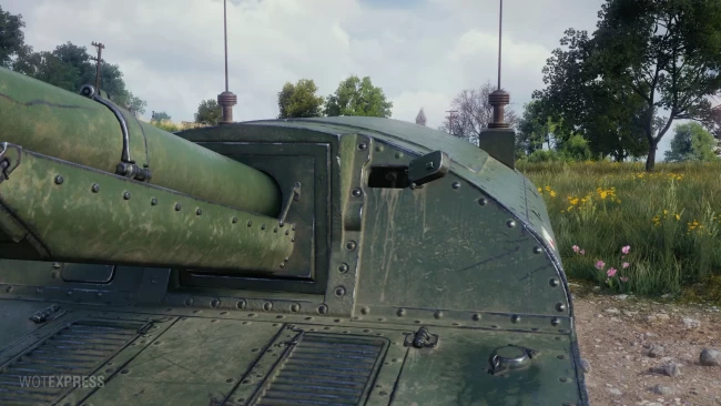 Скриншоты ПТ Type 95 Ji-Ro из обновления 1.20.1 в World of Tanks