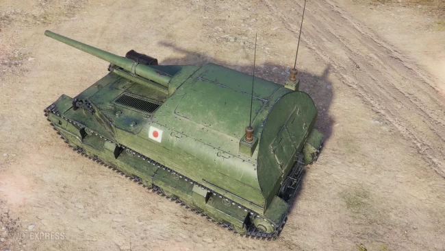 Скриншоты ПТ Type 95 Ji-Ro из обновления 1.20.1 в World of Tanks