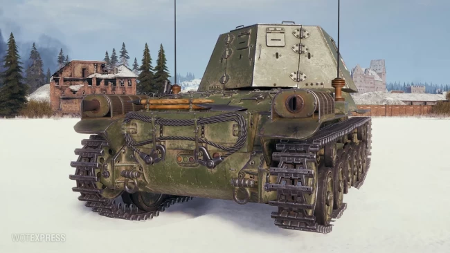 Скриншоты ПТ Type 3 Ho-Ni III из обновления 1.20.1 в World of Tanks