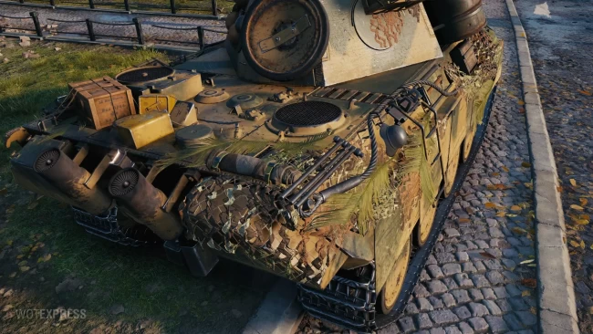 Историчный 3D-стиль «Цвайхундертцвельф» на прокачиваемую Panther в World of Tanks
