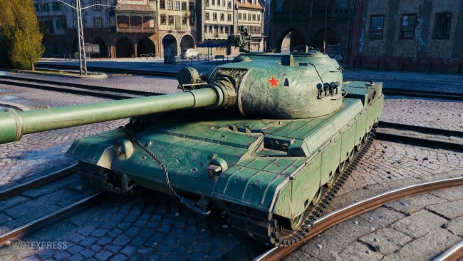 Скриншоты танка 116-F3 из обновления 1.19 в World of Tanks