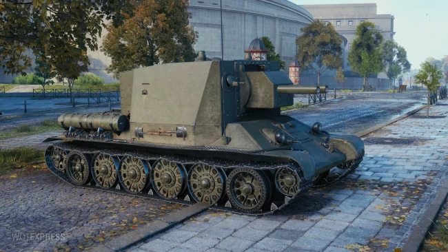 Скриншоты танка СУ-2-122 из обновления 1.19 World of Tanks