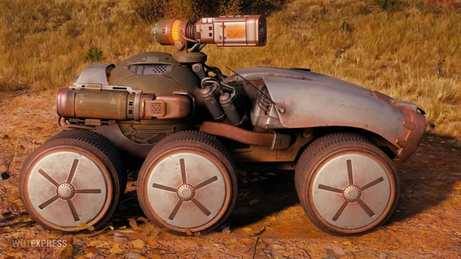 Скриншоты Марсохода из события «Зов Марса» в World of Tanks