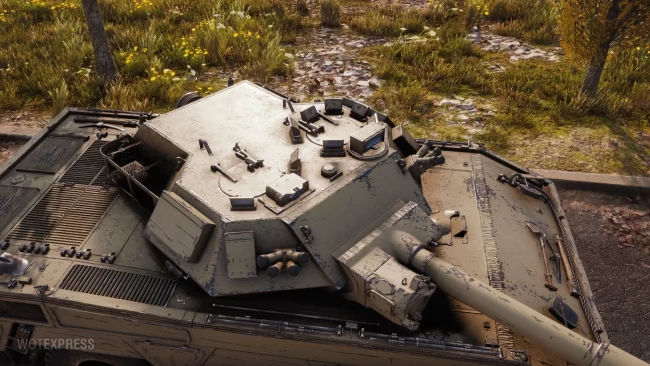 Скриншоты танка GSOR 1010 FB из обновления 1.21 в World of Tanks