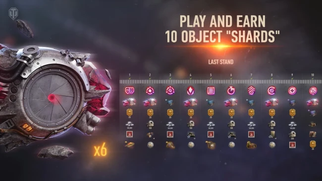 Прогрессия режима «Последний рубеж: Вторжение» в World of Tanks. 10 бесплатных коробок
