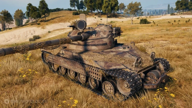 3D-стиль «Фенек» на Bat.-Châtillon 25 t для 20 сезона Боевого пропуска в World of Tanks