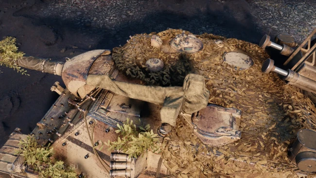 3D-стиль «Аддакс» на WZ-113G FT для 20 сезона Боевого пропуска в World of Tanks