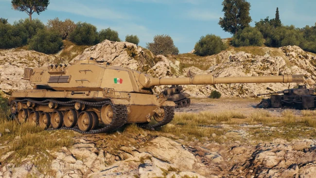 Скриншоты танка Cerbero из обновления 2.3 в World of Tanks