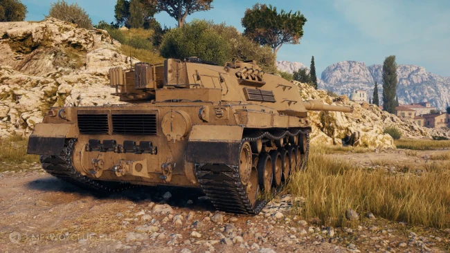 Скриншоты танка Cerbero из обновления 2.3 в World of Tanks