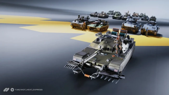 Список техники в релизной версии WOT: HEAT