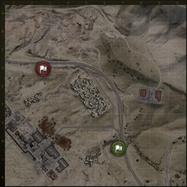 Карта: «Empty Road» (Пустая дорога) в World of Tanks