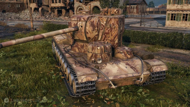 2D-стиль «Эрг-Шебби» из обновления 2.3 в World of Tanks