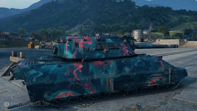 2D-стиль «Карп-дракон» из обновления 2.3 в World of Tanks 2D-стиль «Карп-дракон» из обновления 2.3 в World of Tanks