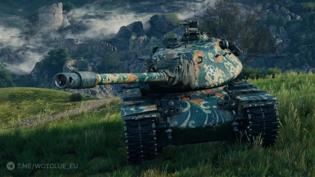 2D-стиль «Морская чешуя» из обновления 2.3 в World of Tanks