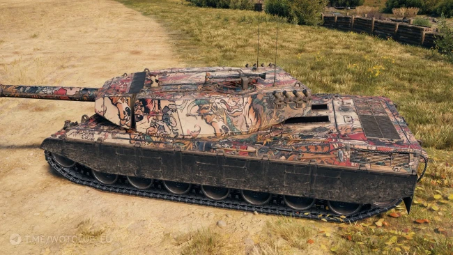 2D-стиль «Укротитель демонов» из обновления 2.3 в World of Tanks 2D-стиль «Укротитель демонов» из обновления 2.3 в World of Tanks