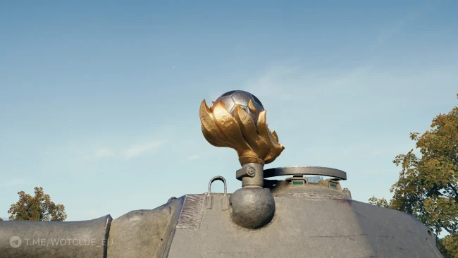 3D-объект «Серебряный мяч» из обновления 2.3 в World of Tanks