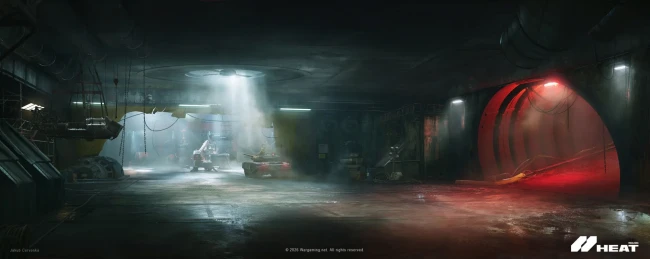 Концепт-арты вышедшей зимней карты «Норд Око» в WoT: HEAT