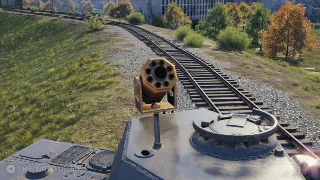 3D-объект «Салютная установка» в World of Tanks