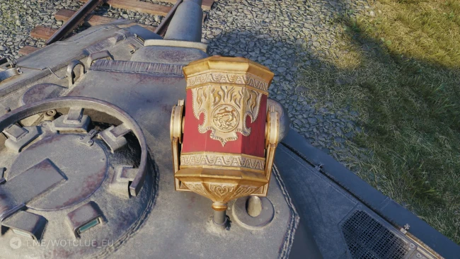 3D-объект «Салютная установка» в World of Tanks