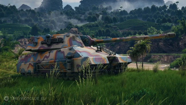 2D-стиль «Взрыв красок» из обновления 2.3.1 в World of Tanks