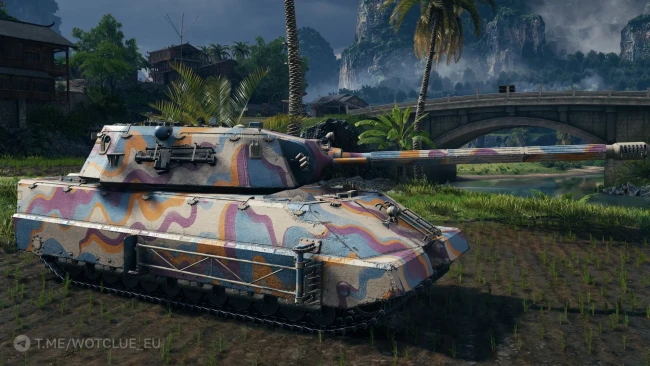 2D-стиль «Взрыв красок» из обновления 2.3.1 в World of Tanks