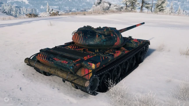 2D-стиль «Цифровой рассвет» из обновления 2.3.1 в World of Tanks