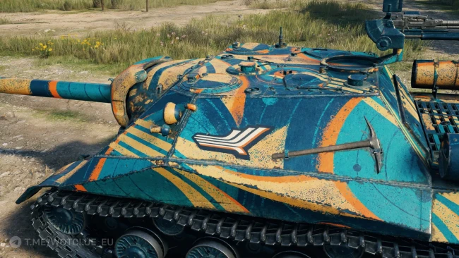 2D-стиль «Ретробудущее» из обновления 2.3.1 в World of Tanks