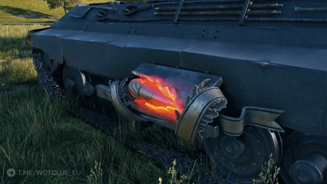 3D-объект «Раскалённый снаряд» из обновления 2.3.1 в World of Tanks