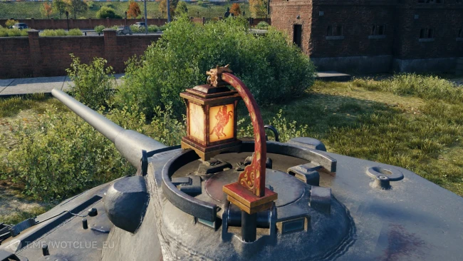 3D-объект «Висящий фонарь» в World of Tanks