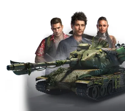 Картинки и иконки из Боевого пропуска: Far Cry в World of Tanks