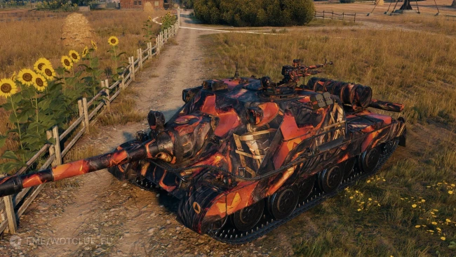 2D-стиль «Нарастающий жар» в World of Tanks 2D-стиль «Нарастающий жар» в World of Tanks
