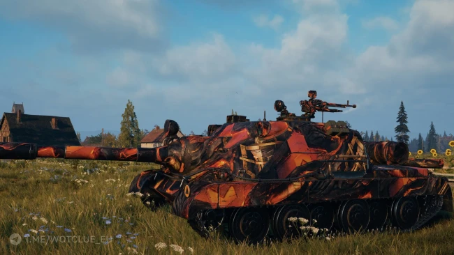 2D-стиль «Нарастающий жар» в World of Tanks 2D-стиль «Нарастающий жар» в World of Tanks