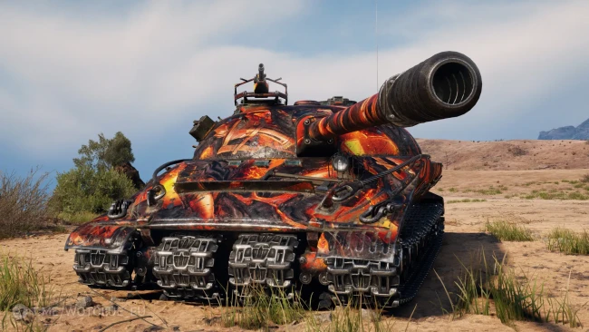 2D-стиль «Пылающая слава» в World of Tanks