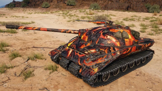 2D-стиль «Пылающая слава» в World of Tanks