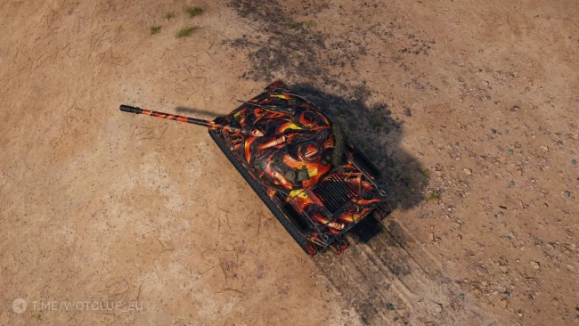 2D-стиль «Пылающая слава» в World of Tanks