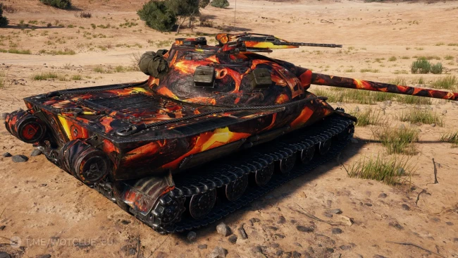 2D-стиль «Пылающая слава» в World of Tanks