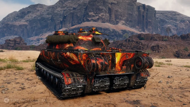 2D-стиль «Пылающая слава» в World of Tanks