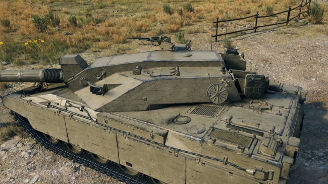 Скриншоты танка FV4602 Victorious с супертеста World of Tanks