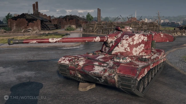 2D-стиль «Неприятности в раю» в World of Tanks 2D-стиль «Неприятности в раю» в World of Tanks