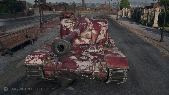 2D-стиль «Неприятности в раю» в World of Tanks 2D-стиль «Неприятности в раю» в World of Tanks