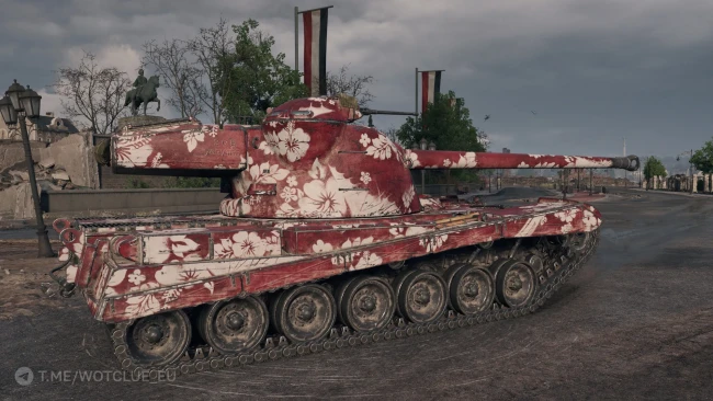 2D-стиль «Неприятности в раю» в World of Tanks 2D-стиль «Неприятности в раю» в World of Tanks