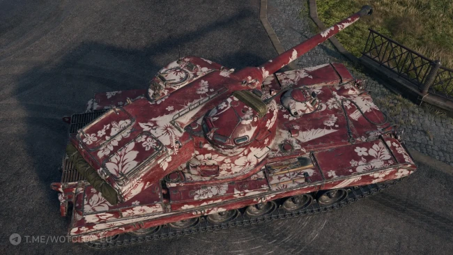 2D-стиль «Неприятности в раю» в World of Tanks 2D-стиль «Неприятности в раю» в World of Tanks