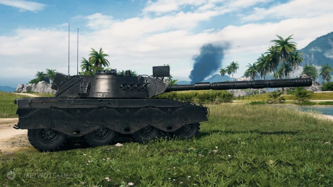 Танк Fossa VM 68 из обновления 2.4 в World of Tanks Танк Fossa VM 68 из обновления 2.4 в World of Tanks