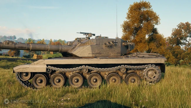 Скриншоты танка HWK 40 из обновления 2.4 в World of Tanks