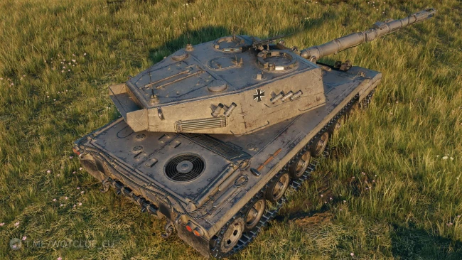 Скриншоты танка HWK 40 из обновления 2.4 в World of Tanks
