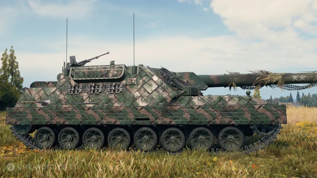 Уникальная кастомизация танка 11 уровня Ho-Ri Shugo в World of Tanks